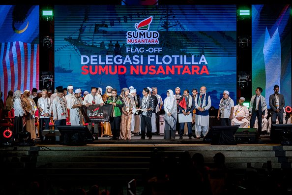 Solidarity for Palestine at Sumud Nusantara Festival in Malaysia